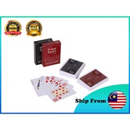 [ READY STOCK ] Premium Poker Stars Copag Plastic Poker Cards Playing Cards Texas Hold'em Games Wate