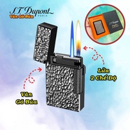 BẬT LỬA DUPONT 2 CHẾ ĐỘ LỬA VÂN GÕ BÚA FULLBOX - XÀI GAS