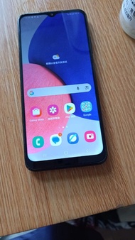 Samsung Galaxy A22 5G 黑色手機MON有紅印