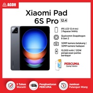 Mi Pad 6S Pro 12.4 (8GB RAM + 256GB ROM) | Snapdragon 8 Gen 2 | 3K Display 144Hz | Bateri 10000mAh +