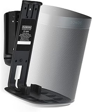 Flexson Wall Mount for SONOS One (Single, Black)