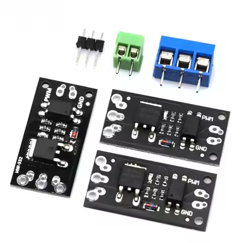 AOD4184/FR120N/LR7843 MOSFET Relay Replacement Module - Logic-Level Isolated Driver for MCU/Arduino 
