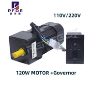 120W   110V AC Geared Motors  5RK120GU-CF  Induction Small Machine 2.7/4.5/9/18/22/27/45/90/108/135/