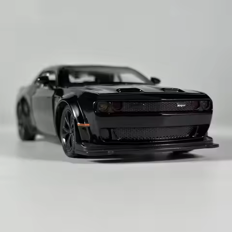 1:32 Alloy Metal Diecast Model Car Compatible With Dodge Challenger Hellcat Redeye Display Collectib