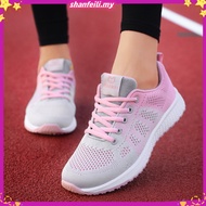 Hot Sale  4 Colors Korean Fashion Woman Sport Shoes Breathable Sneaker  Size 35-41