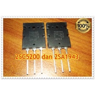 TR Transistor Final Audio Power Amplifier Original Toshiba 2SC5200 and 2SA1943 5200 - 1943Original