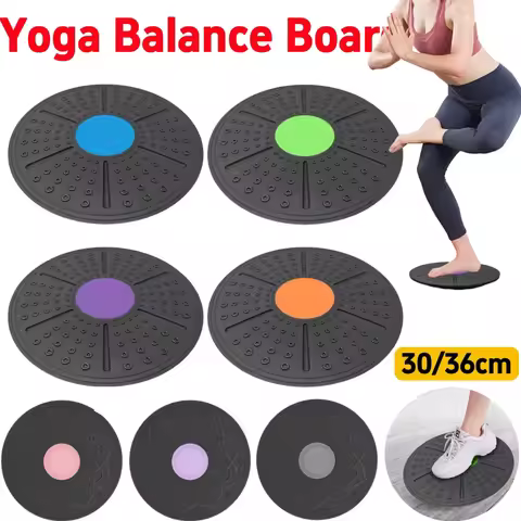 Yoga Balance Board Wobble Balance Board Non-slip Fitness Training Pedal For Sensory Rehabilitation ﻿