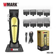 WMARK Hair clipper NG-138 Oil head electric clippers hot selling rechargeable hair cutting salons