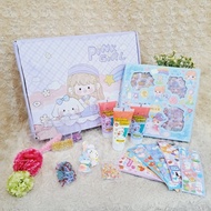 UNGU DIY Box Pink Girl Accessories Acrylic Quicksand 243 pcs DIY Box Accessories Girl Purple 243 pcs