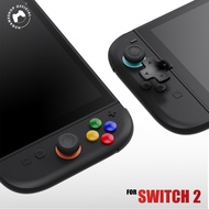 D-Pad Joy-Con Switch 2 Button Set – Round & Cross – SFC Version & Neon Blue Red H2GameShop