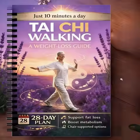 Workout Tai Chi Fitness Planner for Seniors, Fitness Planner, Coordination Exercise Log, Beginner Wo