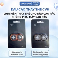COCLEAR CV8 SHAVER HEAD Used for MINI CS007 SHAVER, orange, mirror gray