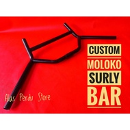 ☾☍❃Custom Surly Moloko Bar / Multi Position Bar / MTB Gravel Bike Handlebar / Gravel Handlebar