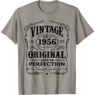 Men's cotton T-shirt Vintage Made In 1956 T-Shirt 62nd Birthday T-Shirt