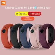Xiaomi สายรัดข้อมือของแท้ Miband4/3,สายรัดข้อมืออัจฉริยะ Mi Band 4/3สำหรับ Xiaomi Band4 Miband4 Band 4 NFC Miband4/3 100% สายรัดของแท้สีดำสีน้ำเงินสีชมพูสีส้มสีแดง