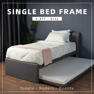Single Bed Frame - Metal Bed Frame / Divan Pull Out Bed frame (Self-assembly)