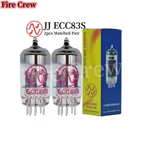 Fire Crew JJ ECC83S Vacuum Tube Replace ECC83 12AX7 12AX7B 5751 B339 7025 ECC803 HIFI Audio Valve El