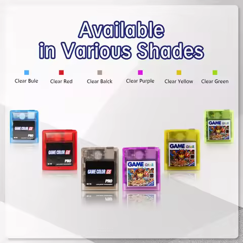 2250 IN 1 Game Boy Color for GB GBC Gameboy Color Game Boy Cartridge Game Card With 8GB Memory Card