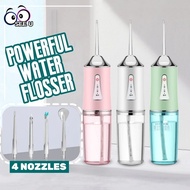 Portable Water Flosser Multifunctional Oral Irrigator Dental Floss Teeth Water Jet Nozzle Powerful F
