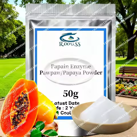 Customized Aluminum Foil Bag Papain Papaya Extract Powder,diy Homemade Soap Making Scients [ Product