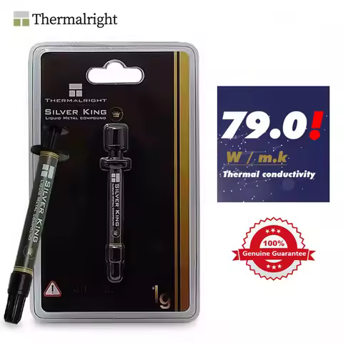 Thermalright Silver King High-Performance Thermal Grease 79W/M-K Liquid Metal Heat Dissipation Essen