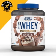 Applied Critical Whey Protein (per 30g scoop: 21g protein, 1.8 carb, 109 cal) HALAL