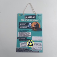 Hard Poster Quit SmokingLANGKAH - Hard Poster Stop Smoking - Smoking