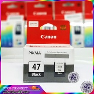 ตลับหมึกพิมพ์ canon 47/ หมึก canon 47/ หมึกปริ้น canon / CANON PIXMA PG-47 BLACK CARTRIDGE ORIGINAL 