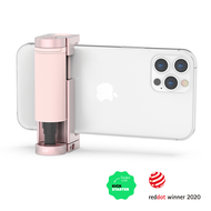 Just Mobile ShutterGrip™ 2掌握街拍翻轉藍牙握把/ 粉沙色