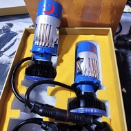 Bóng đèn bi cầu mini T11-80w bản nâng cấp Của T10 cùng T3 pro có tâm trợ pha laser 2 tản nhiệt đồngM