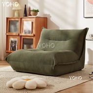 Nordic style sponge caterpillar sofa living room TOGO lazy sofa balcony single lounge chair leisure 