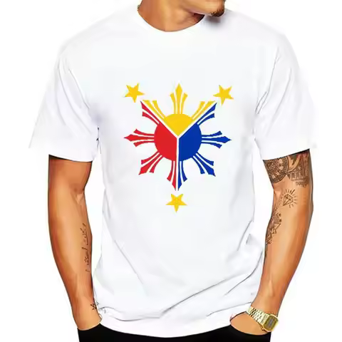 Summer T shirt tops Philippines filipino pinoy t-shirt Create No 3 Philippine Flag theme 3 colors RL