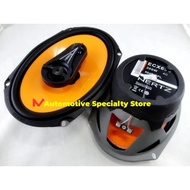HERTZ ECX-690 6x9 3-Way ENERGY SERIES Hertz 6x9 Speaker 200watt FULL RANGE CAR SPEAKERS ECX690 6x9 3