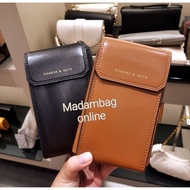 Charles &amp; Keith Front Flap Wallet กระเป๋าสะพายข้าง ที่ใส่โทรศัพท์