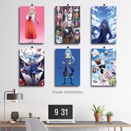 LARGE ROOM DISPLAY ANIME TENSEI SHITARA SLIME DITTA KEN 20X30 ZFRX9/XJ7AD CHILDREN'S ROOM DECORATION
