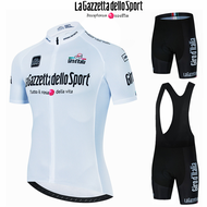 ชุดเสื้อเจอร์ซีย์นักปั่นผู้ชาย Tour Giro d'Italia ชุดปั่นจักรยานแห้งเร็วฤดูร้อนแขนสั้นชุดปั่นจักรยาน MTB