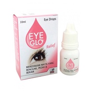 Eye Glo - Relief 10 ml Ubat Mata, Eye Drop, Eye Mo (Red)