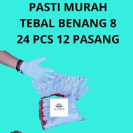 Black Thread Gloves - Project Gloves - Industrial Gloves - Multipurpose Gloves