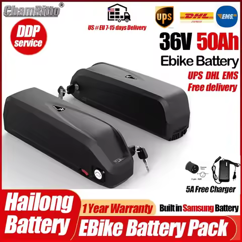 36v Hailong cham rider E bike Battery 36v 16ah 23 30ah 500w 40ah 50ah Electric Bicycle Lithium Batte