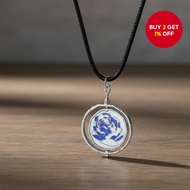 Arcane Rotating Charm Chain Pendant - Gift Necklace for Gamers