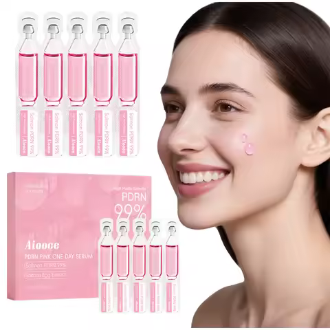 Salmon Serum Protein Peptide Essence 2ml X 10pcs Anti-aging, Wrinkle Repair, Hydrating & Brightening