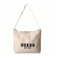 ✼☑┅[Guess] Unisex Casual Canvas Tote Bag