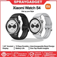 Xiaomi Watch S4 - 1.43 AMOLED display l 15 Days Long Battery Life 🎁Xiaomi Malaysia Warranty