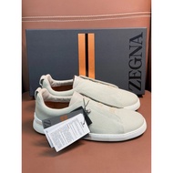 Zegna Zegna 2025 Summer New Product xxx Series triple stitch Shoes Men's Leather Sports Casual Shoes