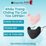 Upf50+ UV protection sun mask