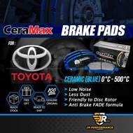 Ceramax Brake Pad Ceramic Brake Pad Vios Altis Yaris Ncp42 Ncp93 Ncp150 Ncp151 Brake Pad Performance
