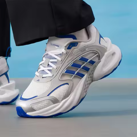 Adidas Climacool Silver Blue Mesh Chunky Running Shoes Breathable Cushion Dad Sneakers Men Women KK1