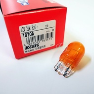 (1pcs) KOITO 12V21W T20 7440 1870A 1881 Bulb Signal light Amber Yellow 100% Genuine single Filament