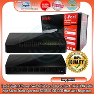 TENDA Gigabit Ethernet Switch Hub SG108 8 Port 10 100 1000 Mbps RJ45 LAN Cable Auto Negotiation Port