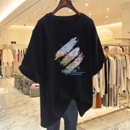 Oversized T-shirts Wanita Women's Distro T-shirt/s Oversized Streetwear T-shirts Distro T-shirt/s T-